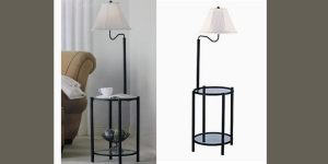 How to Assemble a Mainstays Floor Lamp with Table