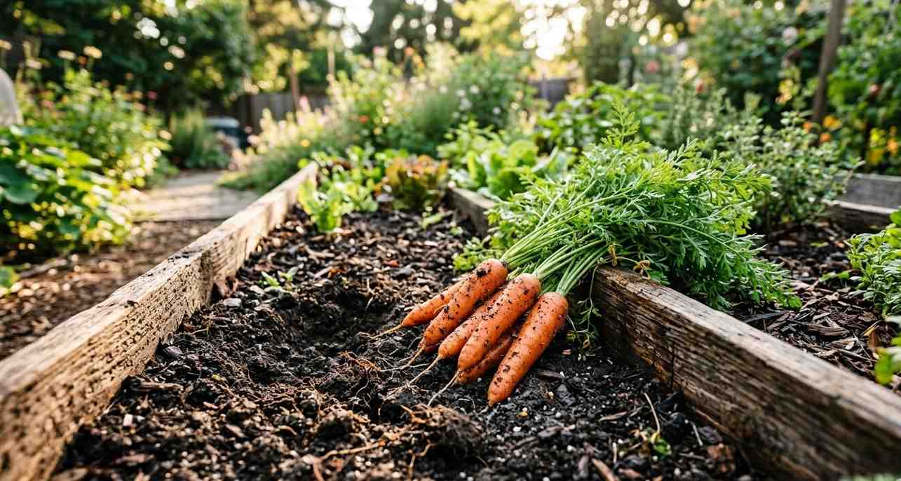 Grow Carrots in Raised Beds