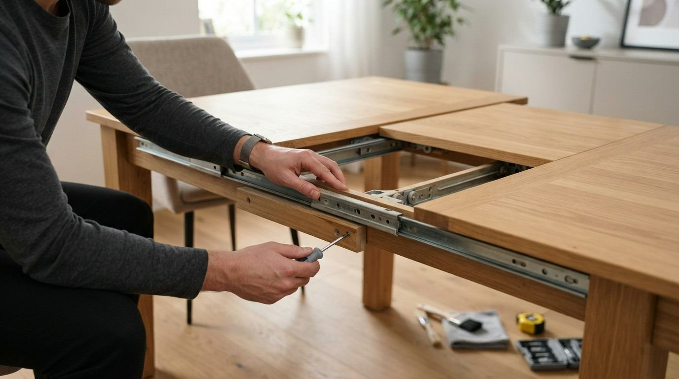 dining table slide repair